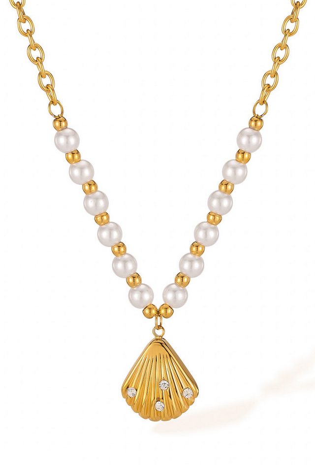 COLLEZIONE ALESSANDRO Kette mit Anhänger Muschel, mit filigranem Muschel-Anhänger, golden COLLEZIONE ALESSANDRO Kette mit Anhänger Muschel, mit filigranem Muschel-Anhänger, golden von COLLEZIONE ALESSANDRO
