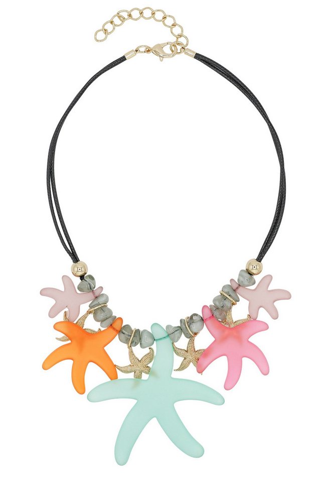 COLLEZIONE ALESSANDRO Kette mit Anhänger Oceanique, Strand Koralle Feeling in multicolor von COLLEZIONE ALESSANDRO