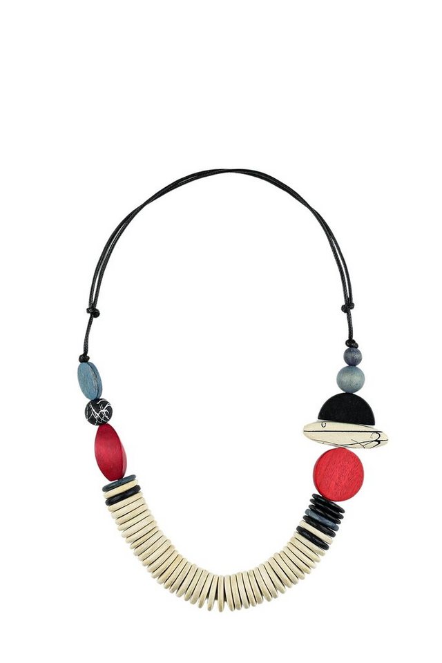 COLLEZIONE ALESSANDRO Kette mit Anhänger Paula, verschiedene Holzperlen COLLEZIONE ALESSANDRO Kette mit Anhänger Paula, verschiedene Holzperlen von COLLEZIONE ALESSANDRO