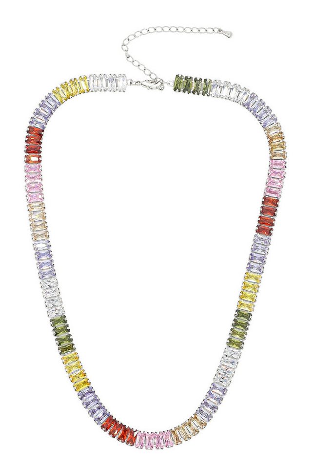 COLLEZIONE ALESSANDRO Kette mit Anhänger Prisma, edle Halskette aus Glassteinen COLLEZIONE ALESSANDRO Kette mit Anhänger Prisma, edle Halskette aus Glassteinen von COLLEZIONE ALESSANDRO