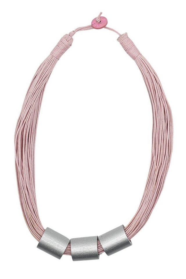 COLLEZIONE ALESSANDRO Kette mit Anhänger Ruth, mit Holzperlen von COLLEZIONE ALESSANDRO