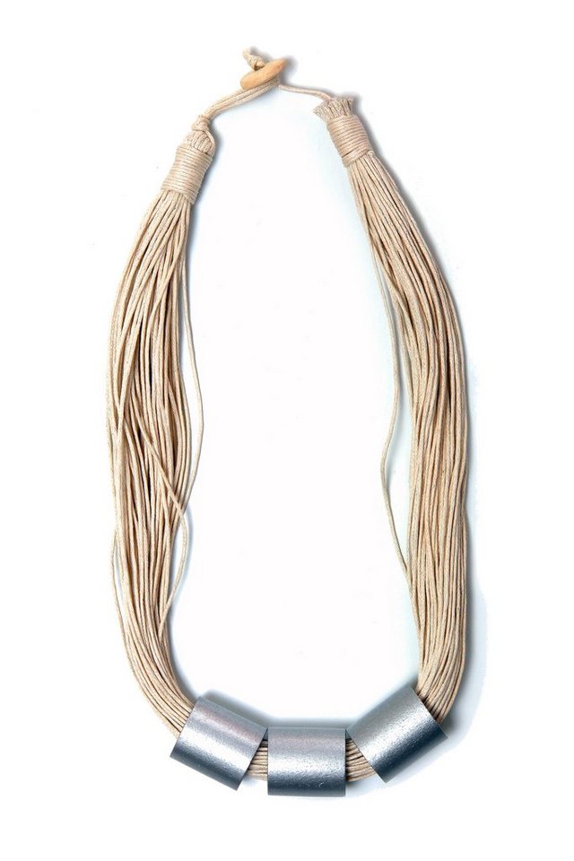 COLLEZIONE ALESSANDRO Kette mit Anhänger Ruth, mit Holzperlen von COLLEZIONE ALESSANDRO