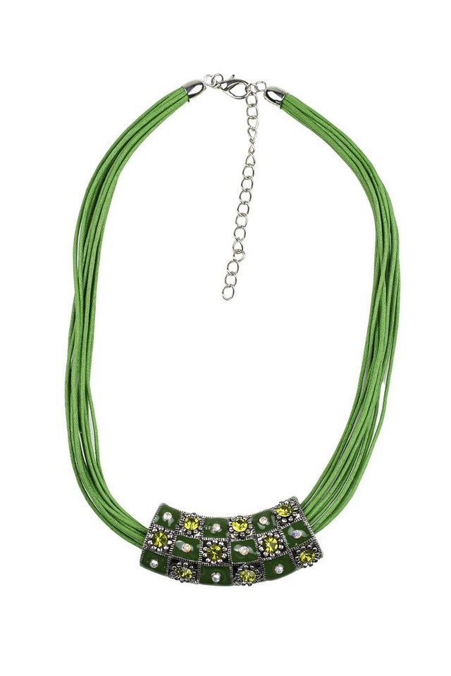 COLLEZIONE ALESSANDRO Kette mit Anhänger Salamanca, mit Glassteinen von COLLEZIONE ALESSANDRO