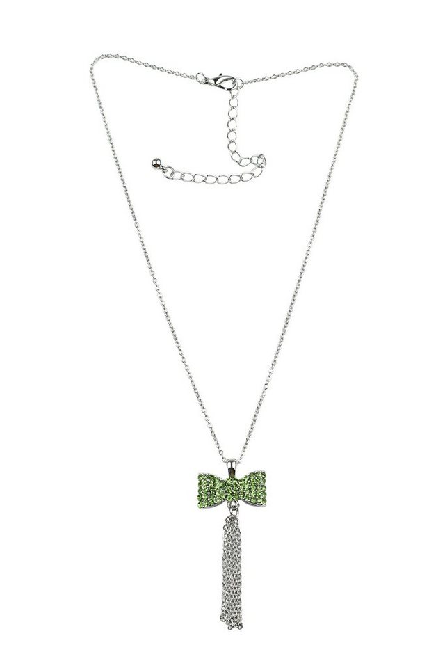 COLLEZIONE ALESSANDRO Kette mit Anhänger Steffi, mit Strassschleife von COLLEZIONE ALESSANDRO