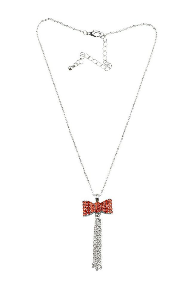COLLEZIONE ALESSANDRO Kette mit Anhänger Steffi, mit Strassschleife von COLLEZIONE ALESSANDRO