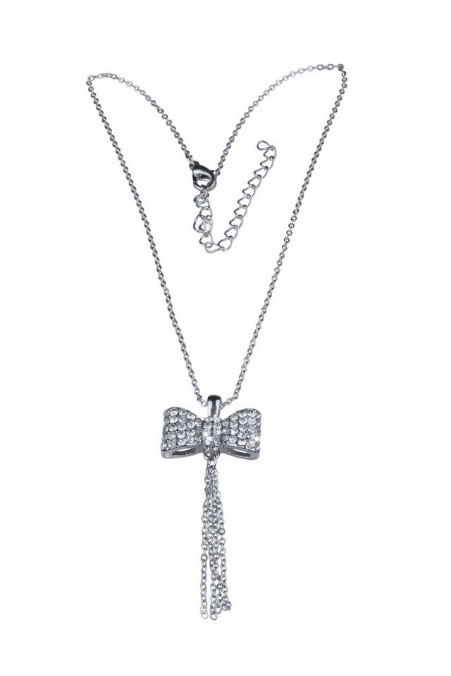 COLLEZIONE ALESSANDRO Kette mit Anhänger Steffi, mit Strassschleife von COLLEZIONE ALESSANDRO