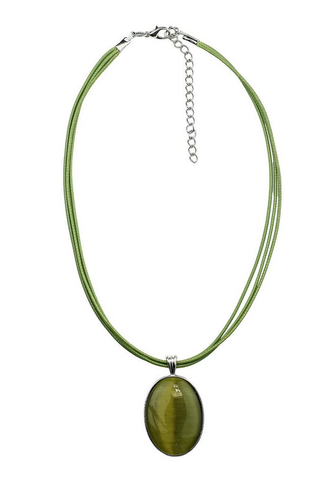 COLLEZIONE ALESSANDRO Kette mit Anhänger Stone, ovaler Anhänger von COLLEZIONE ALESSANDRO