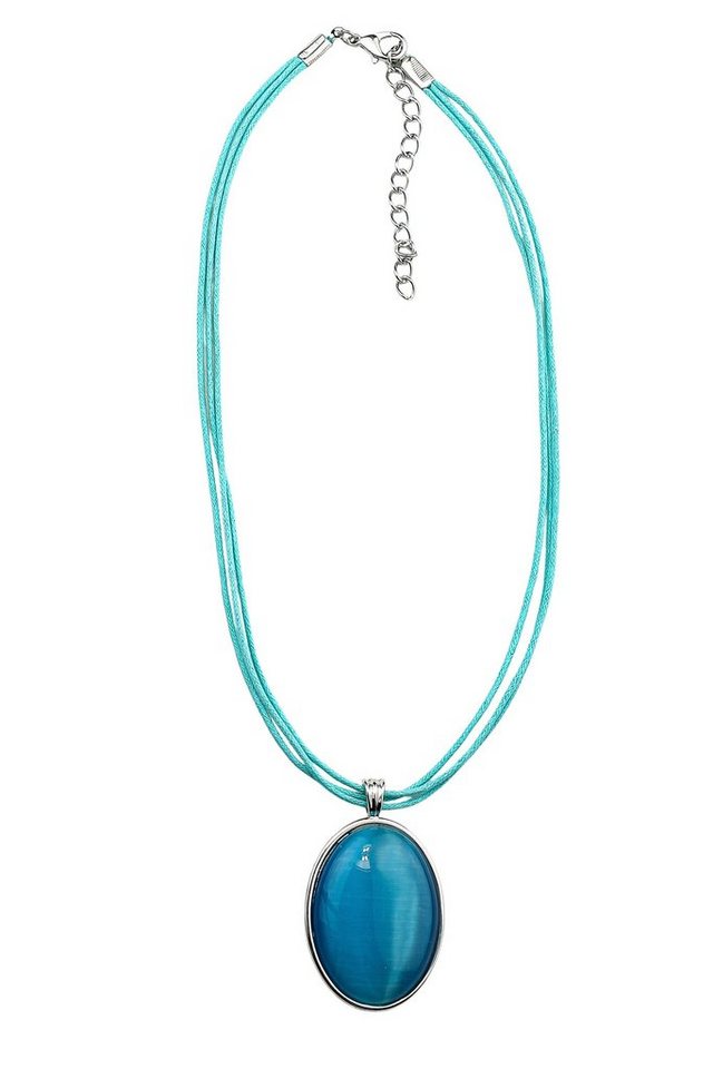 COLLEZIONE ALESSANDRO Kette mit Anhänger Stone, ovaler Anhänger von COLLEZIONE ALESSANDRO