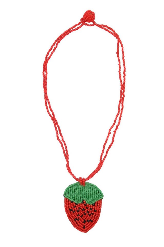 COLLEZIONE ALESSANDRO Kette mit Anhänger Strawberry, mit echten Glasperlen von COLLEZIONE ALESSANDRO