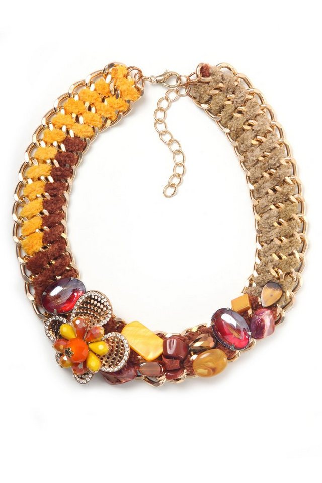 COLLEZIONE ALESSANDRO Kette mit Anhänger Tonie, mit Blütenapplikation von COLLEZIONE ALESSANDRO