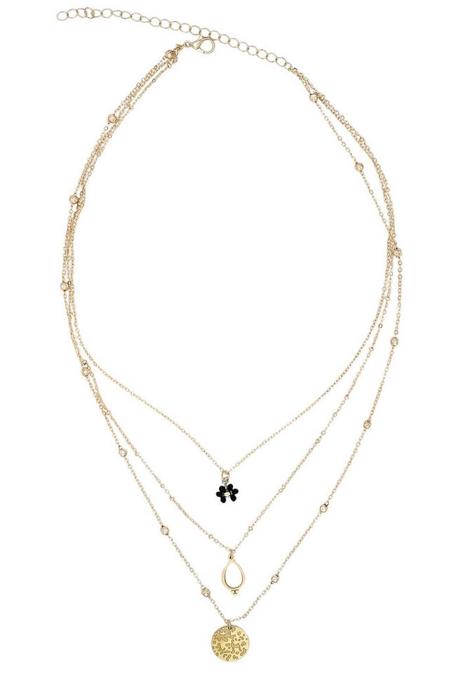 COLLEZIONE ALESSANDRO Kette mit Anhänger Trinity, modische Kette 3-reihig im Layerlook COLLEZIONE ALESSANDRO Kette mit Anhänger Trinity, modische Kette 3-reihig im Layerlook von COLLEZIONE ALESSANDRO