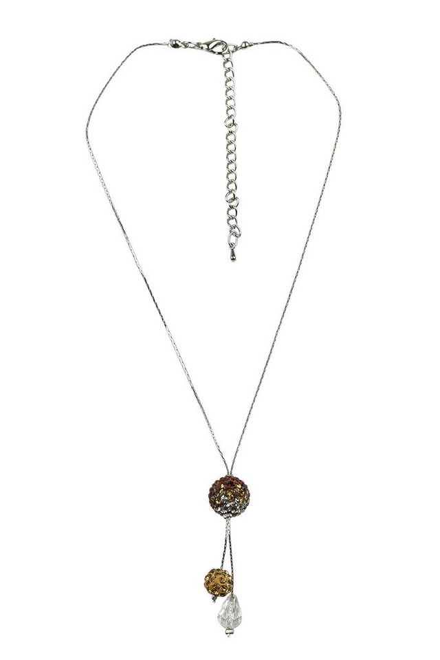 COLLEZIONE ALESSANDRO Kette mit Anhänger Valea, mit Strasskugeln von COLLEZIONE ALESSANDRO