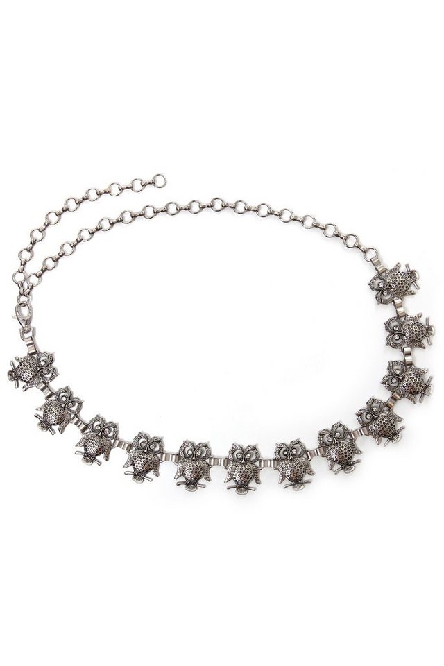 COLLEZIONE ALESSANDRO Kettengürtel Nala mit kleinen Eulen von COLLEZIONE ALESSANDRO