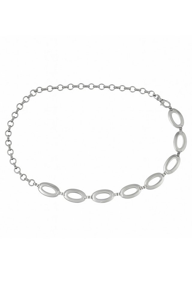 COLLEZIONE ALESSANDRO Kettengürtel Ovaly Kettengürtel in silber COLLEZIONE ALESSANDRO Kettengürtel Ovaly Kettengürtel in silber von COLLEZIONE ALESSANDRO