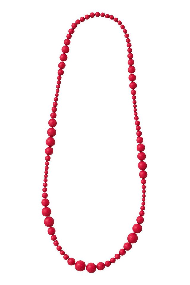 COLLEZIONE ALESSANDRO Lange Kette Ajala, aus Holzperlen in verschiedenen Größen von COLLEZIONE ALESSANDRO