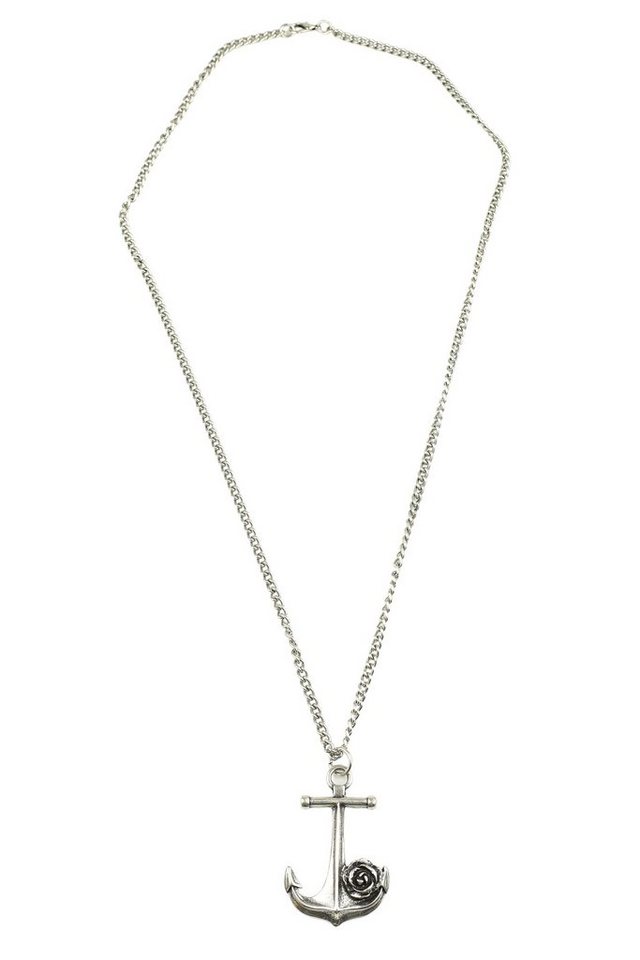 COLLEZIONE ALESSANDRO Lange Kette Anchor, mit Ankeranhänger von COLLEZIONE ALESSANDRO