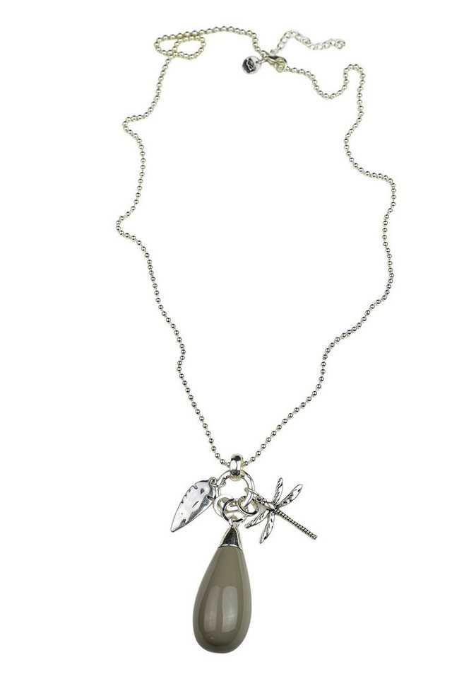 COLLEZIONE ALESSANDRO Lange Kette Andria, mit großem Anhänger in Tropfenform von COLLEZIONE ALESSANDRO