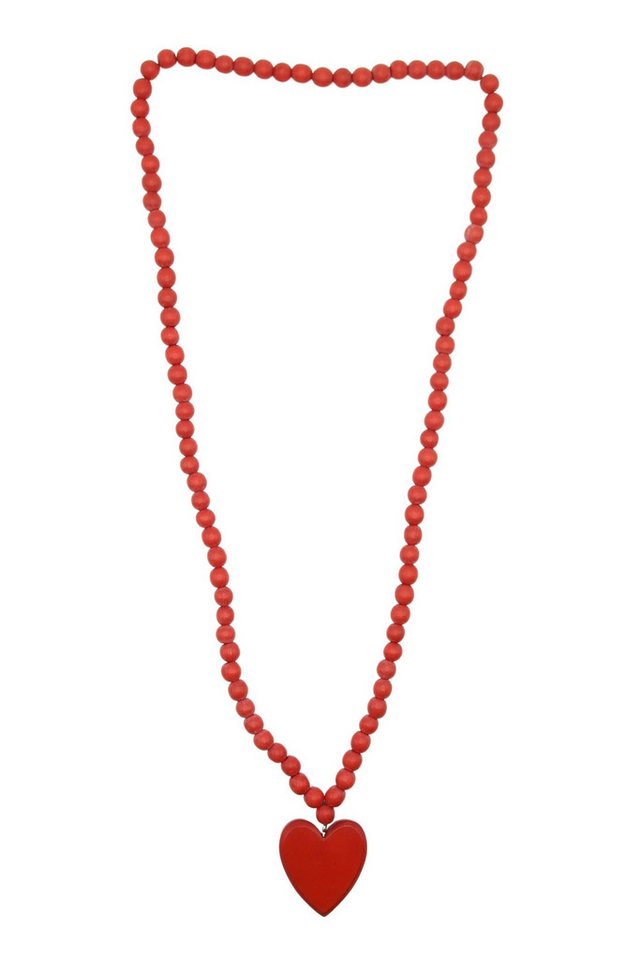COLLEZIONE ALESSANDRO Lange Kette Dayita, aus kleinen Holzperlen gefädelt von COLLEZIONE ALESSANDRO