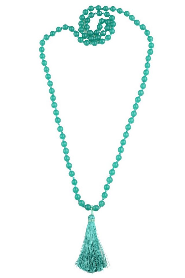 COLLEZIONE ALESSANDRO Lange Kette Dehli, mit echten Glasperlen von COLLEZIONE ALESSANDRO