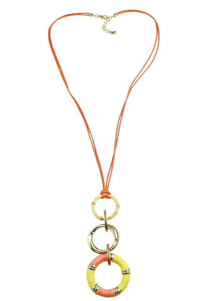 COLLEZIONE ALESSANDRO Lange Kette Esmeralda, mit drei verschiedenen Anhängern in Ringform COLLEZIONE ALESSANDRO Lange Kette Esmeralda, mit drei verschiedenen Anhängern in Ringform von COLLEZIONE ALESSANDRO
