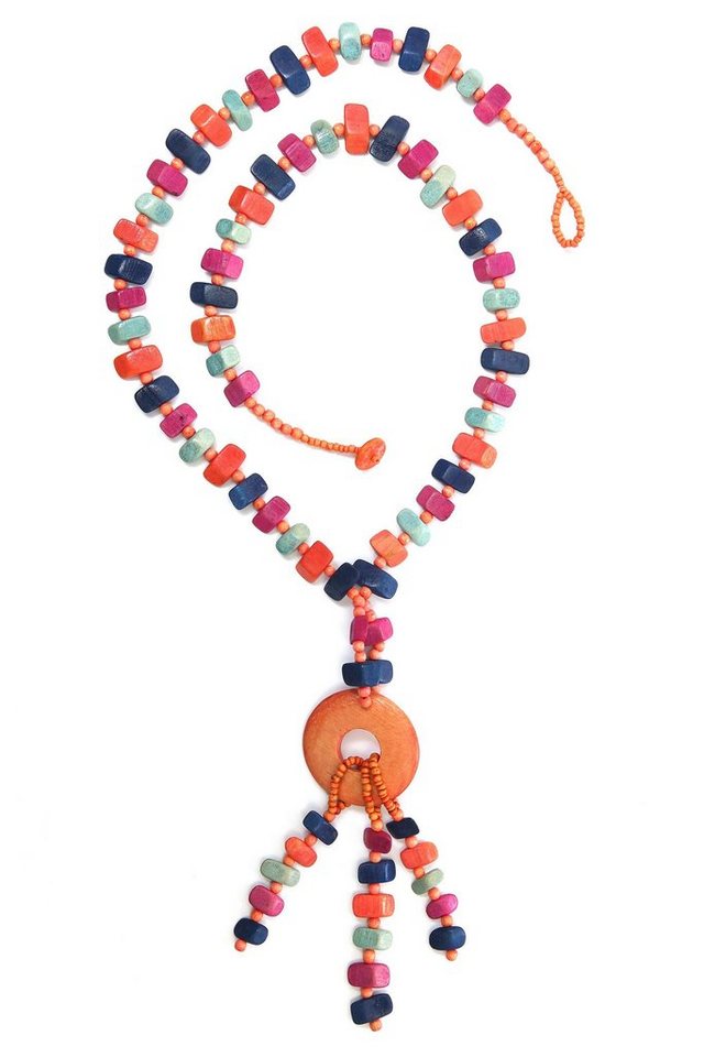COLLEZIONE ALESSANDRO Lange Kette Jamie, mit modischer Quaste von COLLEZIONE ALESSANDRO