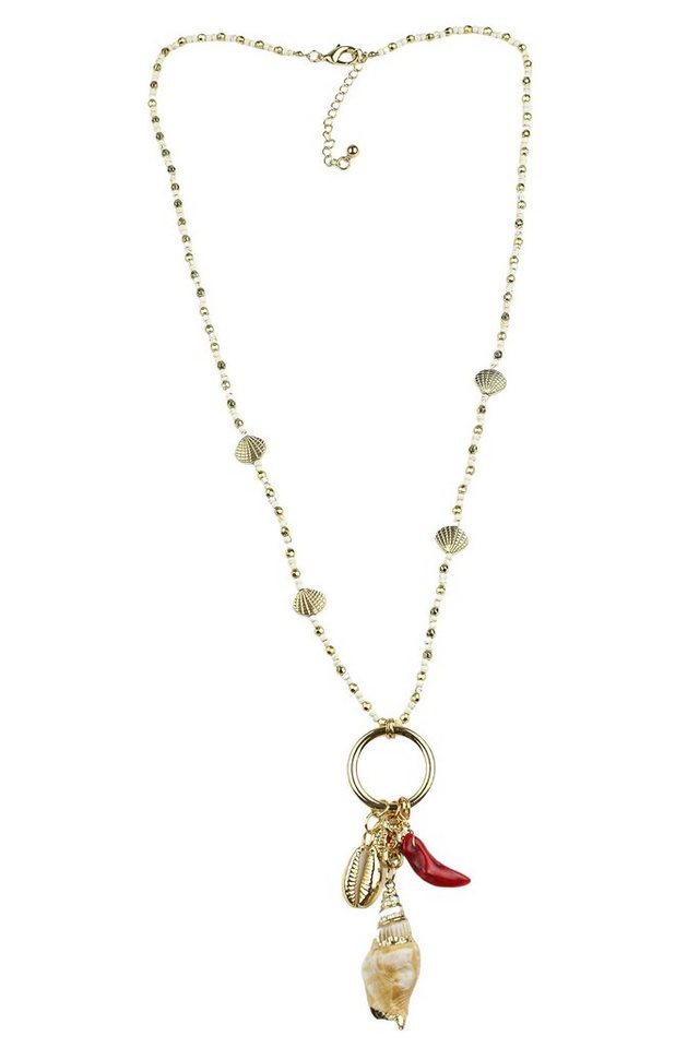 COLLEZIONE ALESSANDRO Lange Kette Lopes, mit echtem Muschelanhänger COLLEZIONE ALESSANDRO Lange Kette Lopes, mit echtem Muschelanhänger von COLLEZIONE ALESSANDRO
