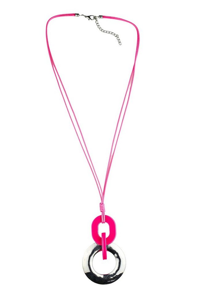 COLLEZIONE ALESSANDRO Lange Kette Neon, Band in Neonfarbe von COLLEZIONE ALESSANDRO