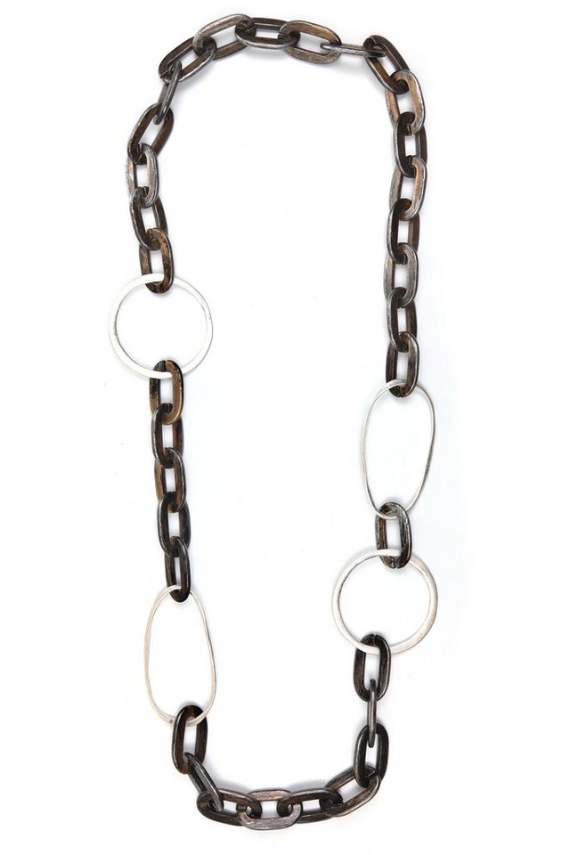 COLLEZIONE ALESSANDRO Lange Kette Palina, mit filigran gearbeiteten Metallringen COLLEZIONE ALESSANDRO Lange Kette Palina, mit filigran gearbeiteten Metallringen von COLLEZIONE ALESSANDRO