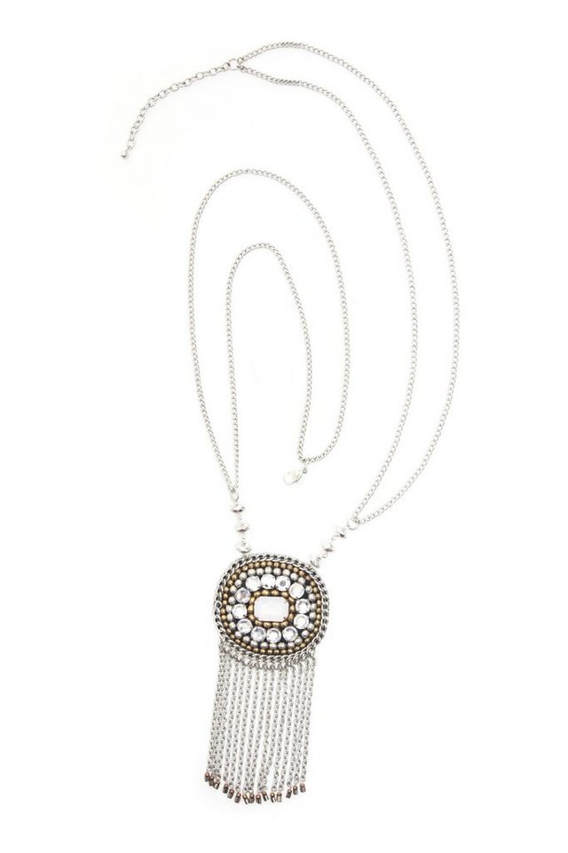 COLLEZIONE ALESSANDRO Lange Kette Sandra, Kette mit modischem Anhänger von COLLEZIONE ALESSANDRO
