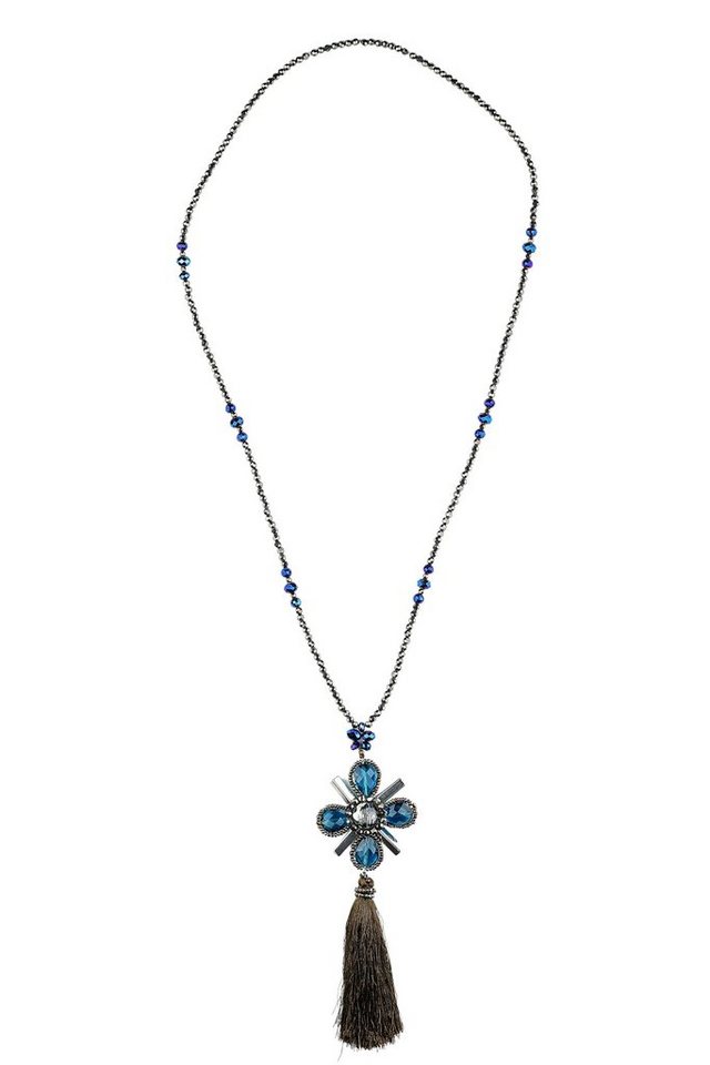 COLLEZIONE ALESSANDRO Lange Kette Strass, mit echten Glasperlen von COLLEZIONE ALESSANDRO