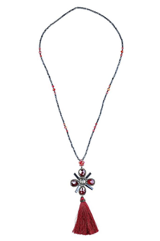 COLLEZIONE ALESSANDRO Lange Kette Strass, mit echten Glasperlen COLLEZIONE ALESSANDRO Lange Kette Strass, mit echten Glasperlen von COLLEZIONE ALESSANDRO