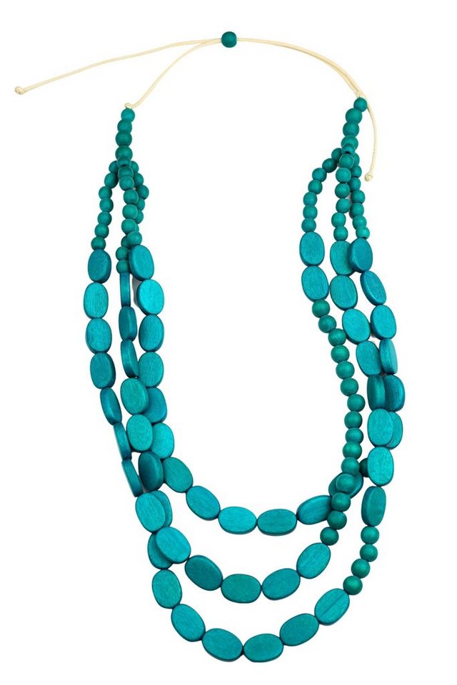 COLLEZIONE ALESSANDRO Lange Kette Terni, 3-reihige Kette von COLLEZIONE ALESSANDRO