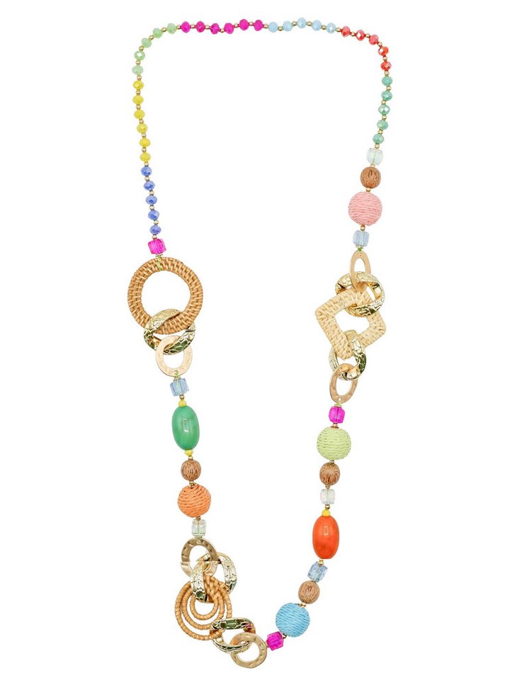 COLLEZIONE ALESSANDRO Lange Kette Tropicana, farbenfrohe Statementkette COLLEZIONE ALESSANDRO Lange Kette Tropicana, farbenfrohe Statementkette von COLLEZIONE ALESSANDRO