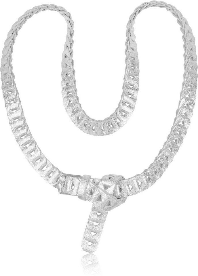 COLLEZIONE ALESSANDRO Ledergürtel Element aus dutzenden Lederelementen von COLLEZIONE ALESSANDRO