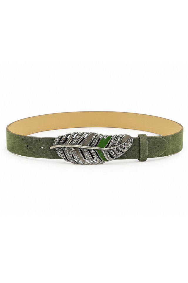 COLLEZIONE ALESSANDRO Ledergürtel Herbst aus echtem Leder, Made in Italy von COLLEZIONE ALESSANDRO