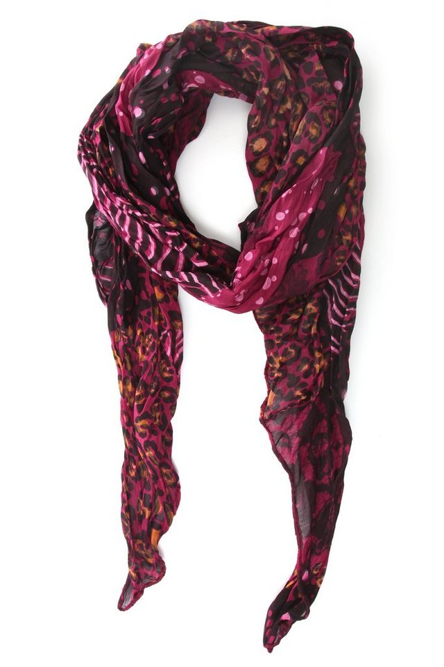 COLLEZIONE ALESSANDRO Modeschal Africans, (1-St), mit Animal-Prints von COLLEZIONE ALESSANDRO