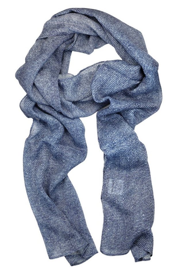 COLLEZIONE ALESSANDRO Modeschal Jeans, (1-St), aus softem Naturstoff im Jeanslook bedruckt von COLLEZIONE ALESSANDRO