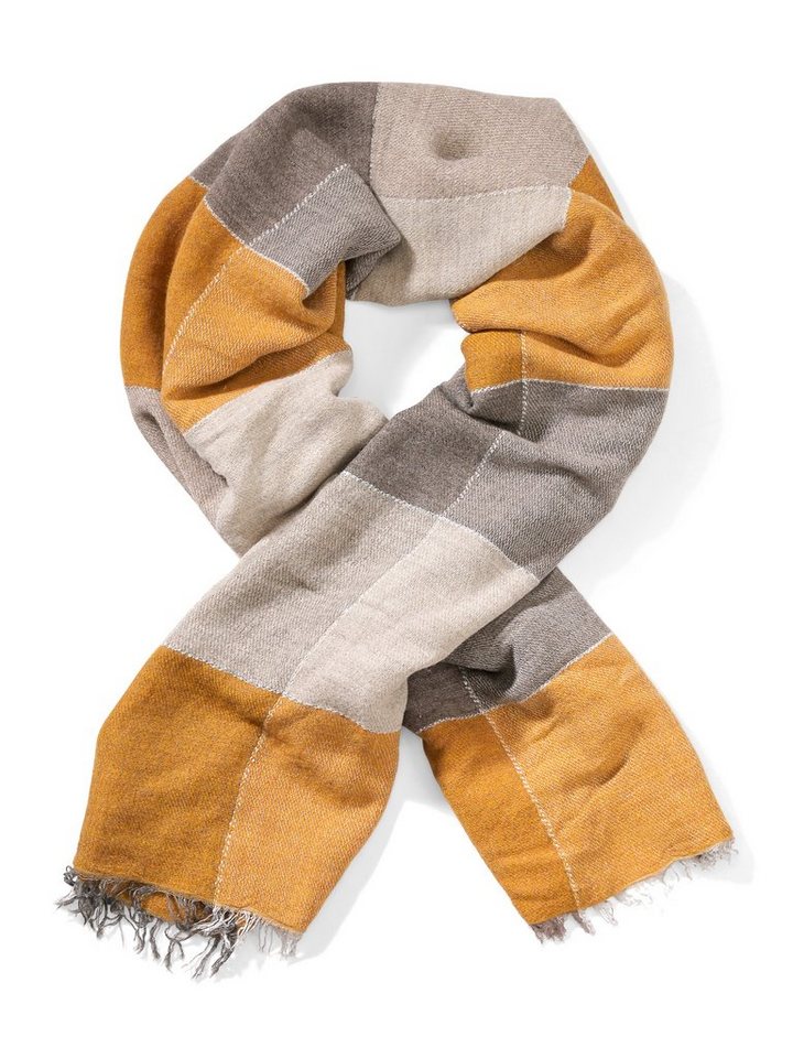 COLLEZIONE ALESSANDRO Wollschal Karla, (1-St), Made in Italy, luxuriöse Wärme von COLLEZIONE ALESSANDRO
