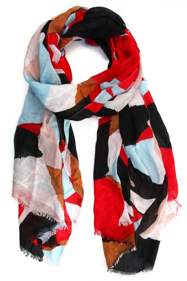 COLLEZIONE ALESSANDRO Modeschal Keo, (1-St), mit tollen Farben und Formen von COLLEZIONE ALESSANDRO