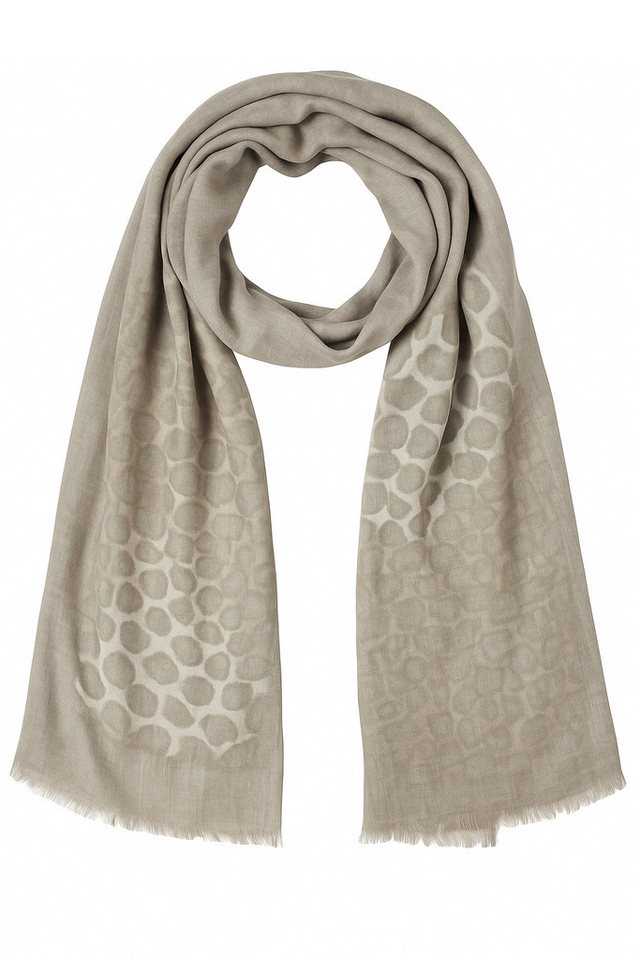 COLLEZIONE ALESSANDRO Modeschal Leos Traum, (1-St), aus weichen Naturmaterial mit Leo-Print von COLLEZIONE ALESSANDRO