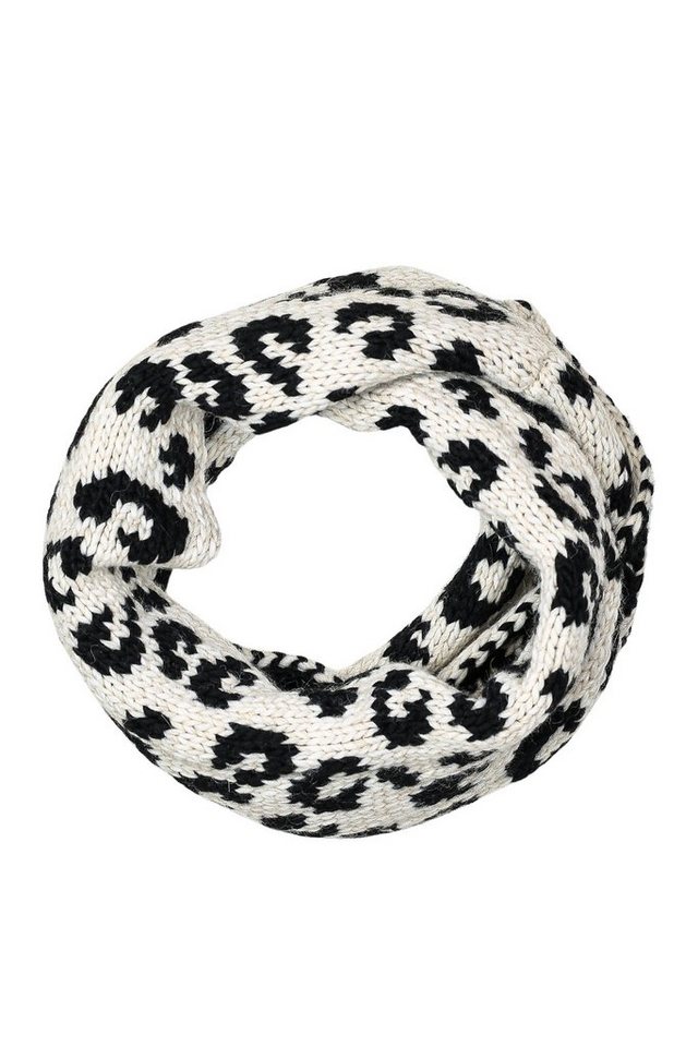 COLLEZIONE ALESSANDRO Modeschal Luisa, (1-St), Loop mit Leoprint von COLLEZIONE ALESSANDRO