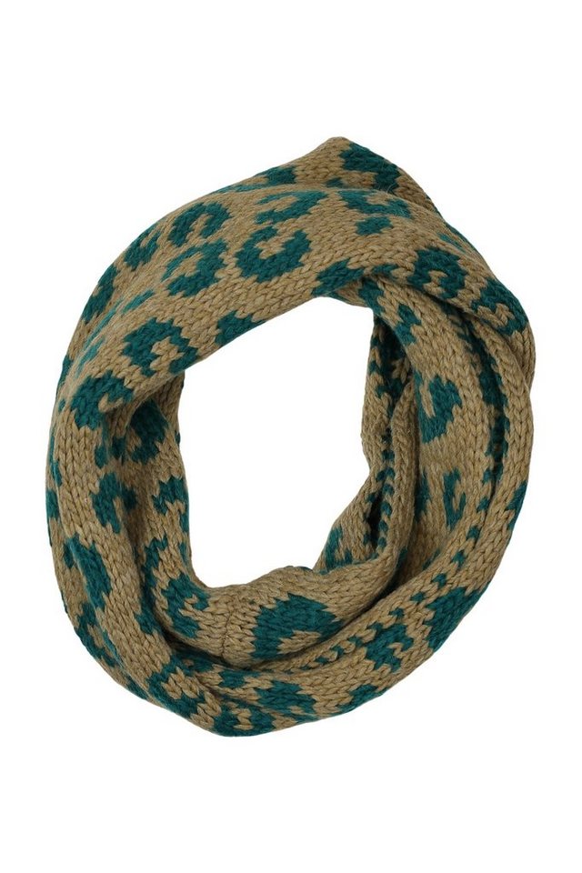 COLLEZIONE ALESSANDRO Modeschal Luisa, (1-St), Loop mit Leoprint von COLLEZIONE ALESSANDRO