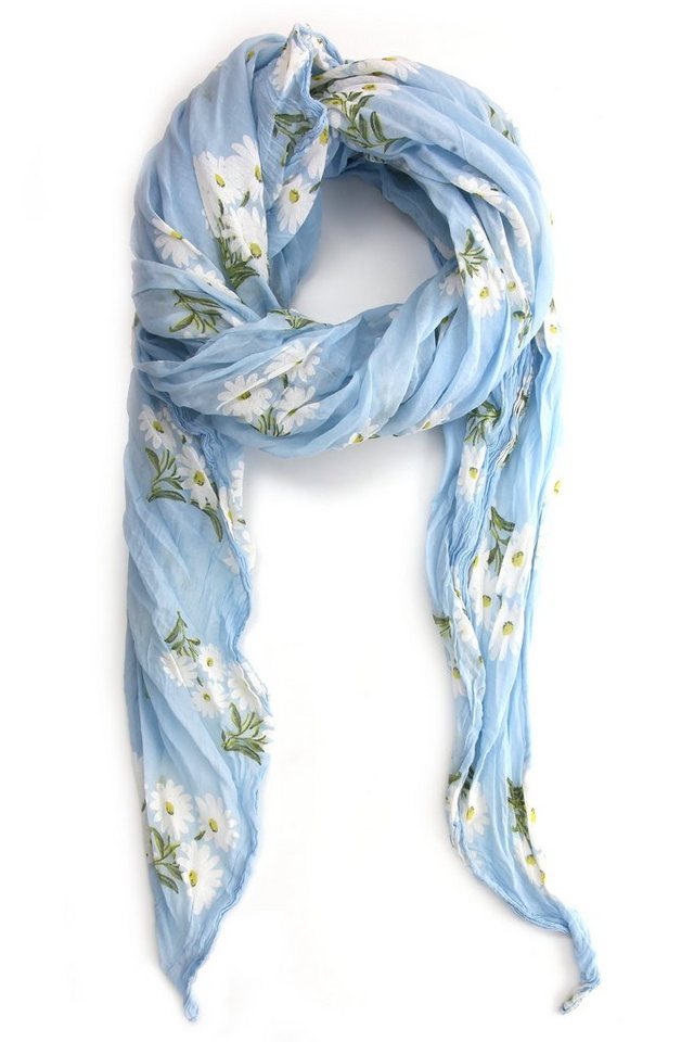 COLLEZIONE ALESSANDRO Modeschal Provence, (1-St), mit Margeriten mit Seidenanteil von COLLEZIONE ALESSANDRO