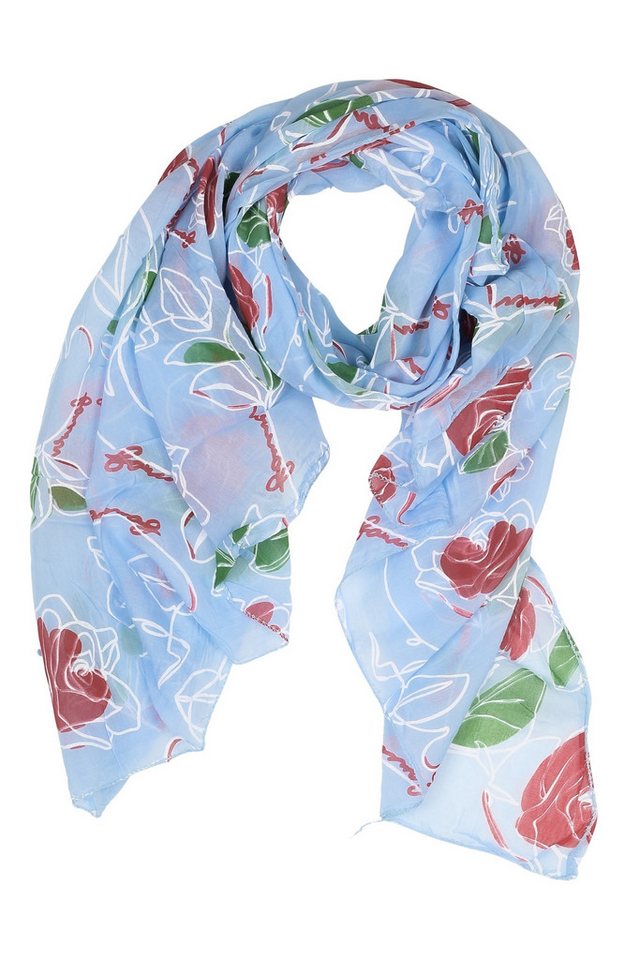 COLLEZIONE ALESSANDRO Modeschal Rosalie, (1-St), mit romantischem Blumen Print, Made in Italy von COLLEZIONE ALESSANDRO