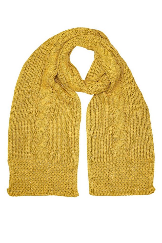 COLLEZIONE ALESSANDRO Wollschal Zopf, (1-St), Made in Italy, warm von COLLEZIONE ALESSANDRO