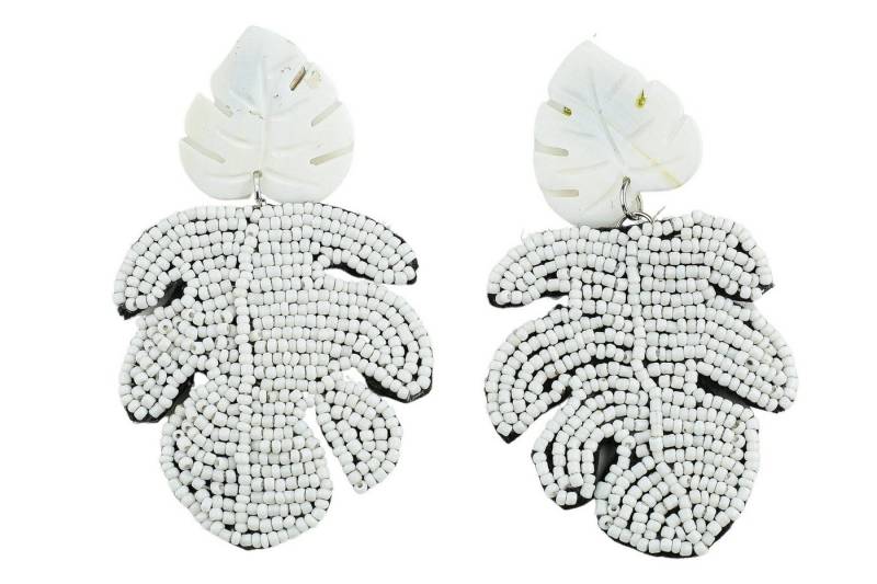 COLLEZIONE ALESSANDRO Paar Ohrclips Leaf von COLLEZIONE ALESSANDRO