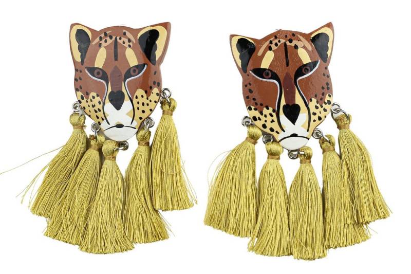 COLLEZIONE ALESSANDRO Paar Ohrclips Leo von COLLEZIONE ALESSANDRO