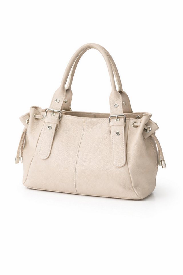 COLLEZIONE ALESSANDRO Schultertasche Bergamo, aus echtem Leder, Made in Italy von COLLEZIONE ALESSANDRO