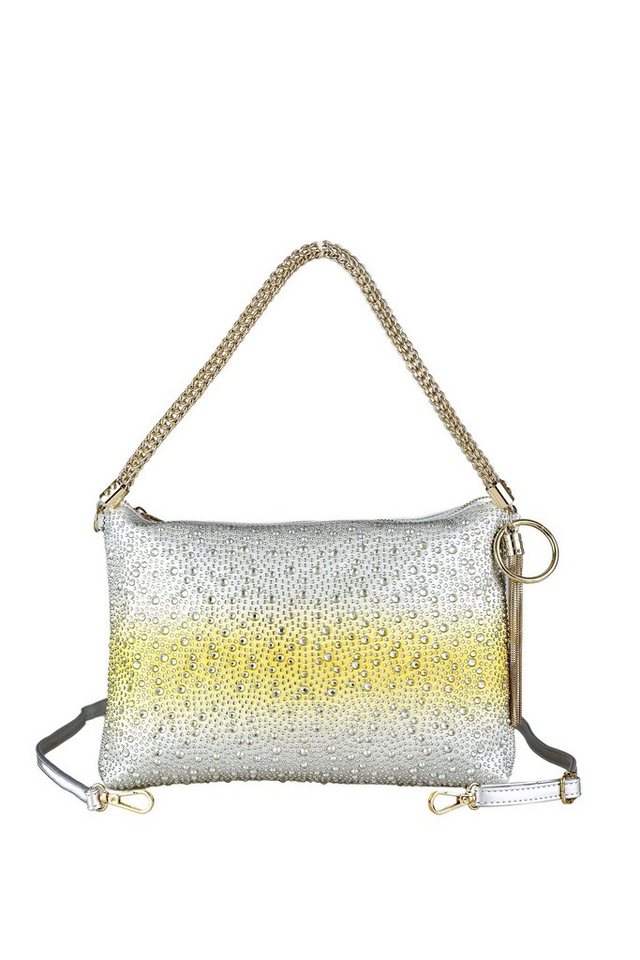 COLLEZIONE ALESSANDRO Schultertasche Bling, mit tausenden Strass Glitzersteinen von COLLEZIONE ALESSANDRO