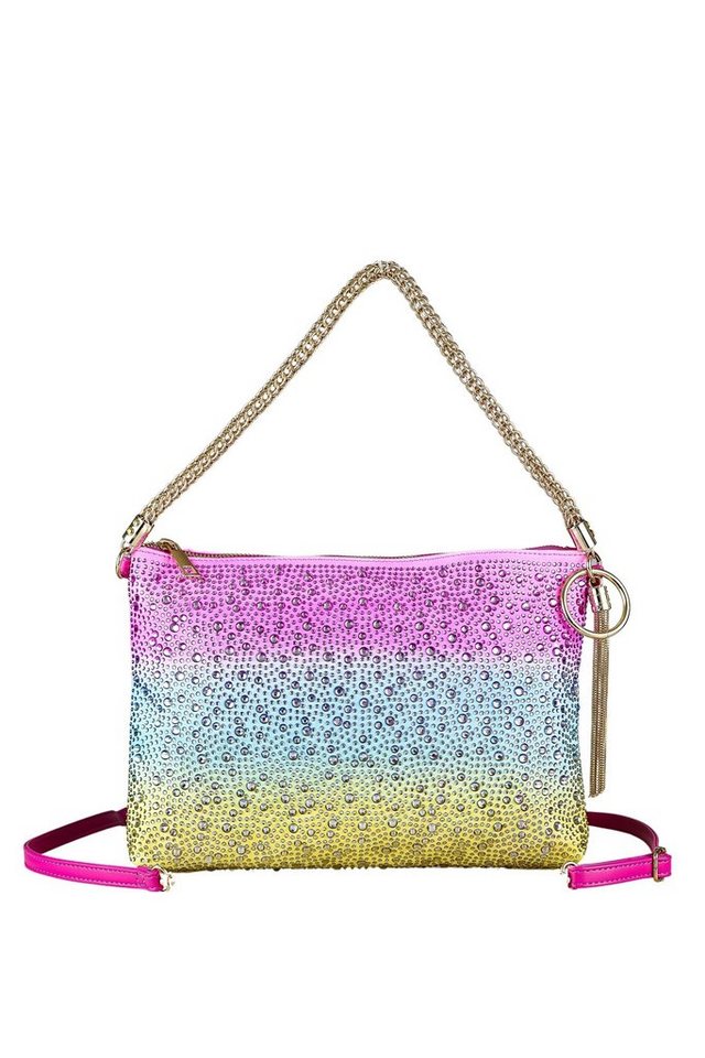 COLLEZIONE ALESSANDRO Schultertasche Bling, mit tausenden Strass Glitzersteinen von COLLEZIONE ALESSANDRO